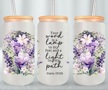 Your Word Is My Lamp-10234 - glass can