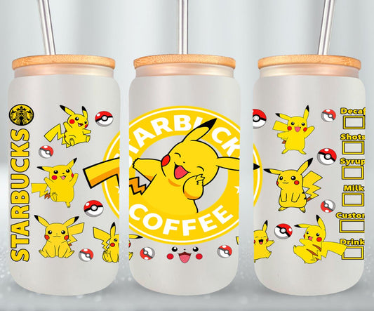 Pokemon - glass can