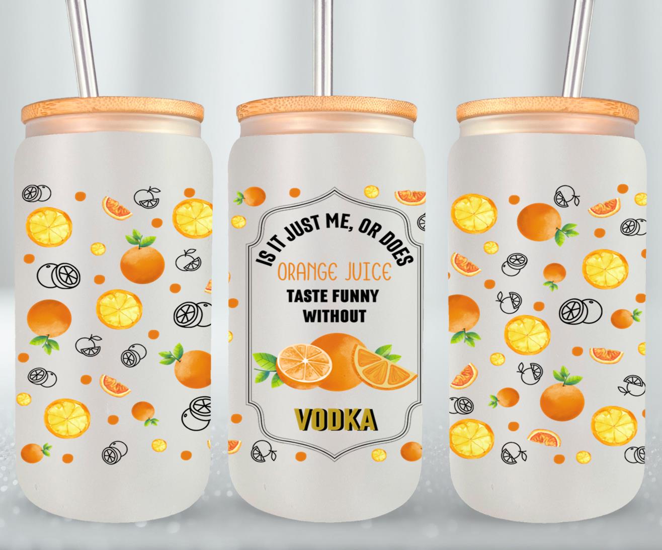 Orange Juice + Vodka-10272 - glass can
