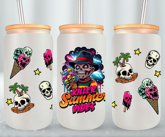 Summer Killer Vibes - glass can