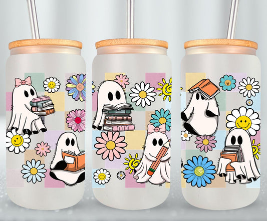 Back to School - glass can