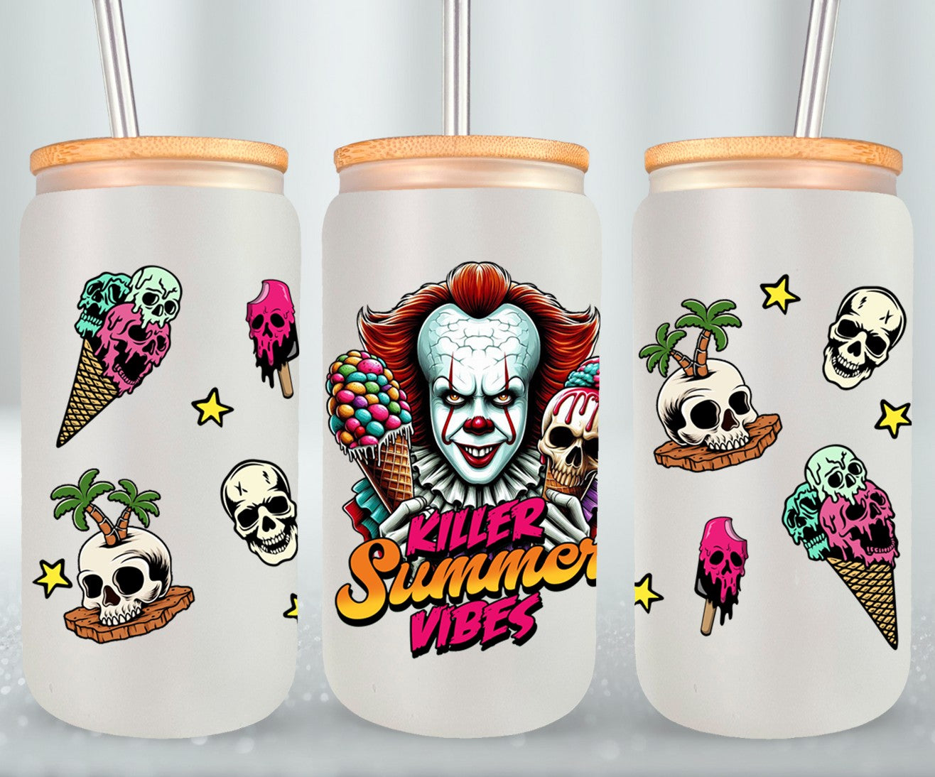 Killer Summer Vibes-10717 - glass can