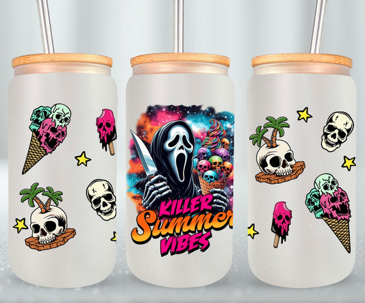 Summer Killer Vibes - glass can