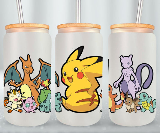 Pokemon - glass can