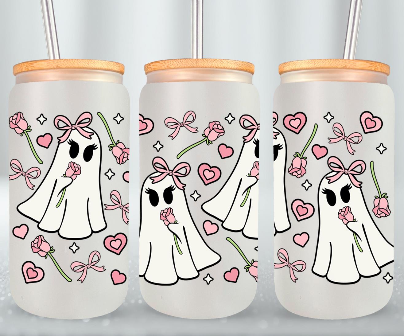 Coquette Ghostie-10251 - glass can