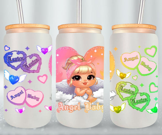 Angel Baby-10126 - glass can