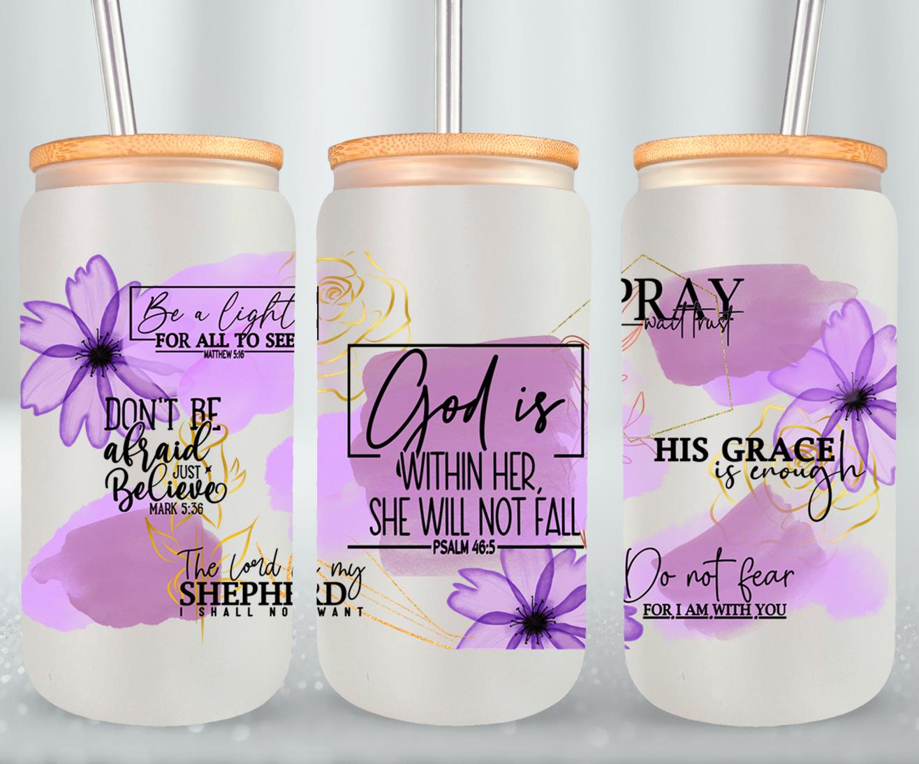 Faith Affirmations-10196 - glass can