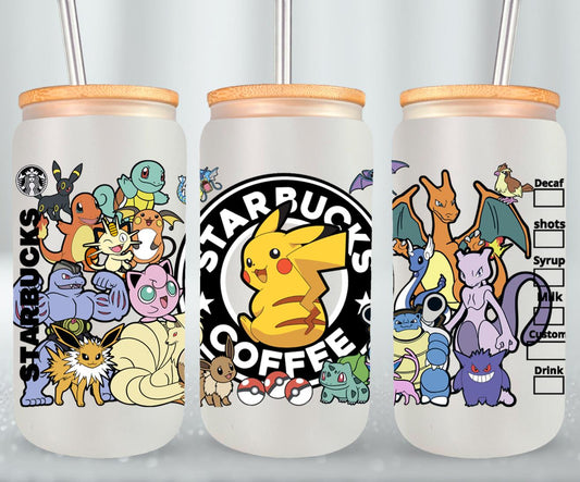 Pokemon - glass can