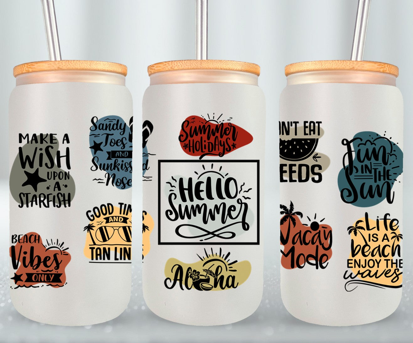 Summer Qoutes-10688 - glass can