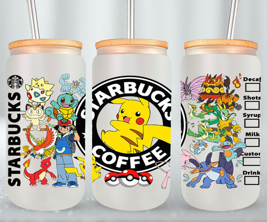 Pokemon - glass can