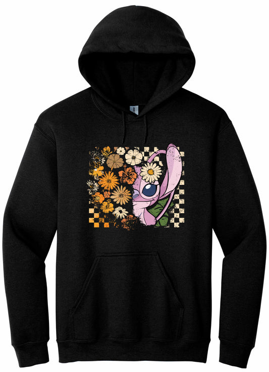 Trick or Treat Pink Alien - hoodie