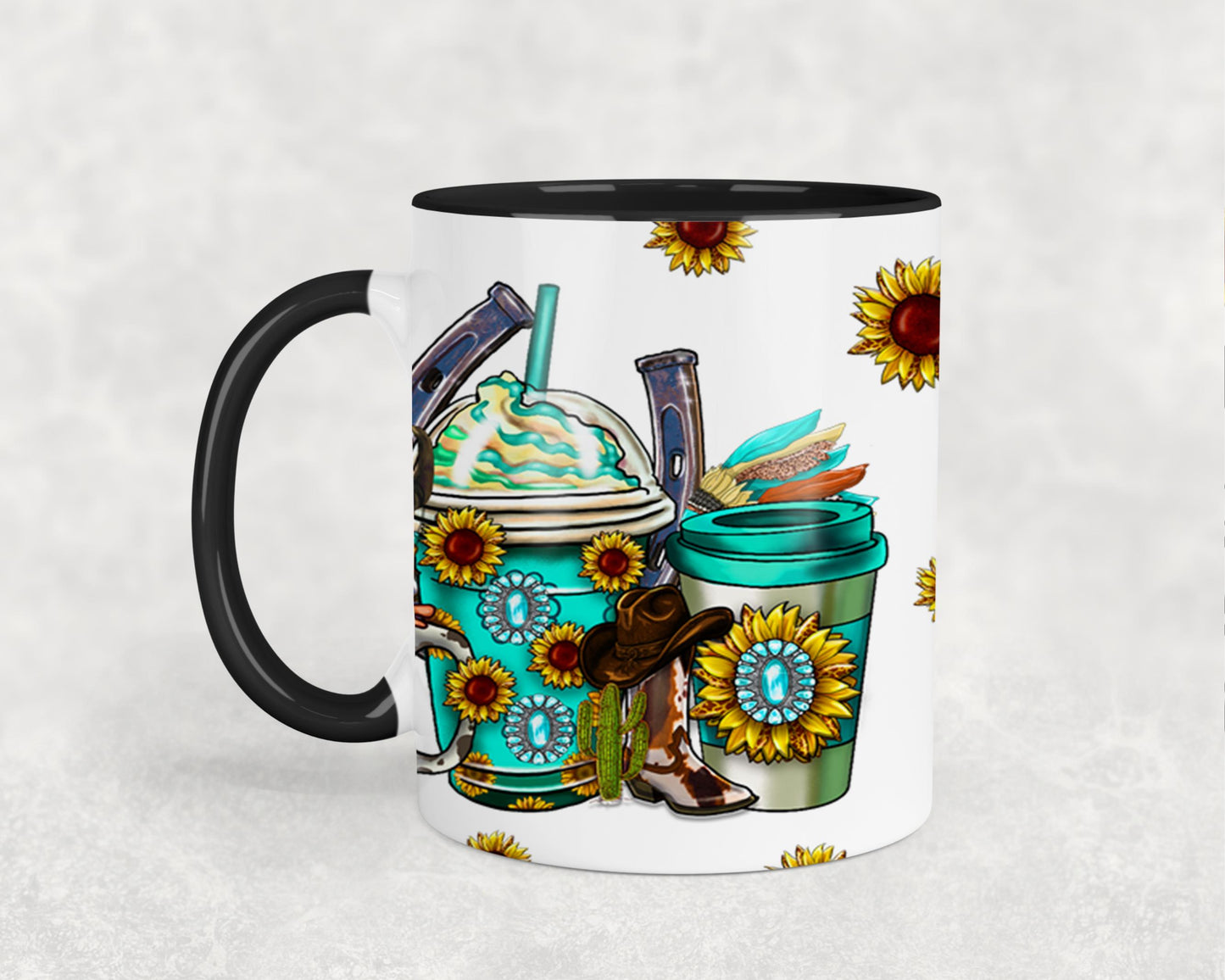 Fueled By Coffee And Country Music-10470 - mugs