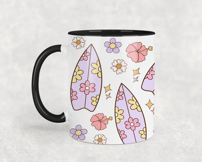 Hibiscos and Surfboard-10686 - mugs