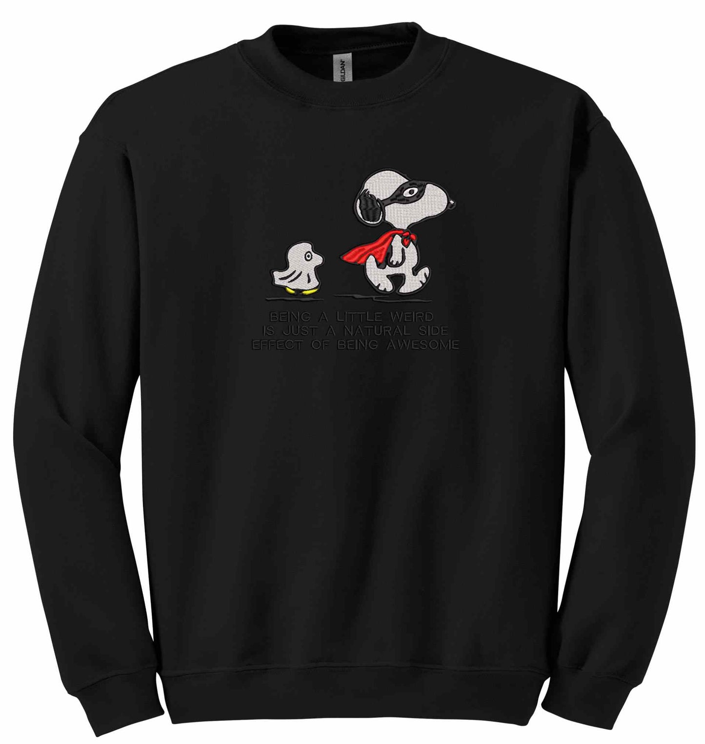 Beautiful positive message Embroidered - sweatshirt