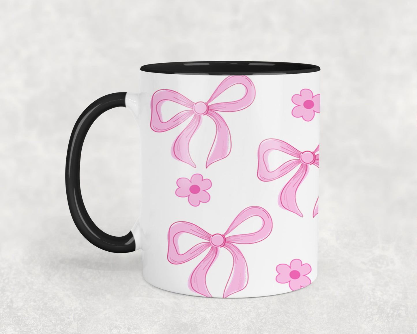 Pink Flower Coquette-10259 - mugs