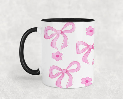Pink Flower Coquette-10259 - mugs