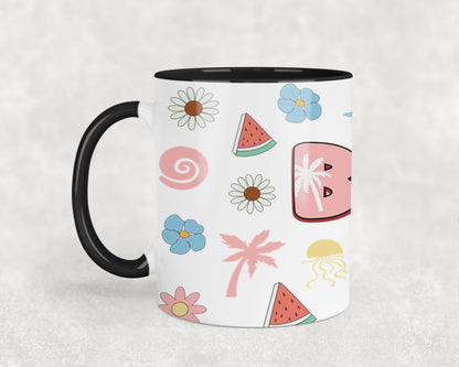 Beach Life Summer Retro-10639 - mugs