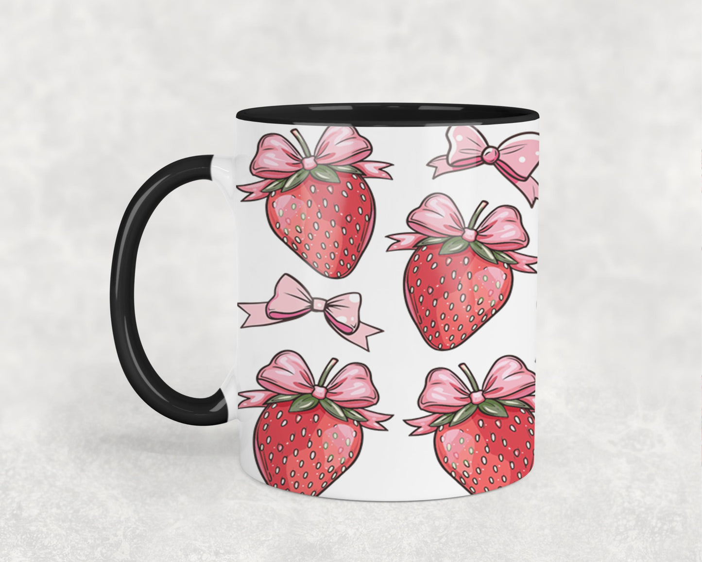Pink Bow-9986 - mugs
