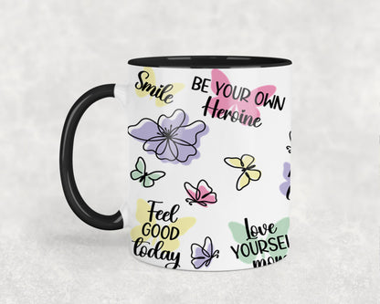 Happiness Looks Gorgeous on You - mugs