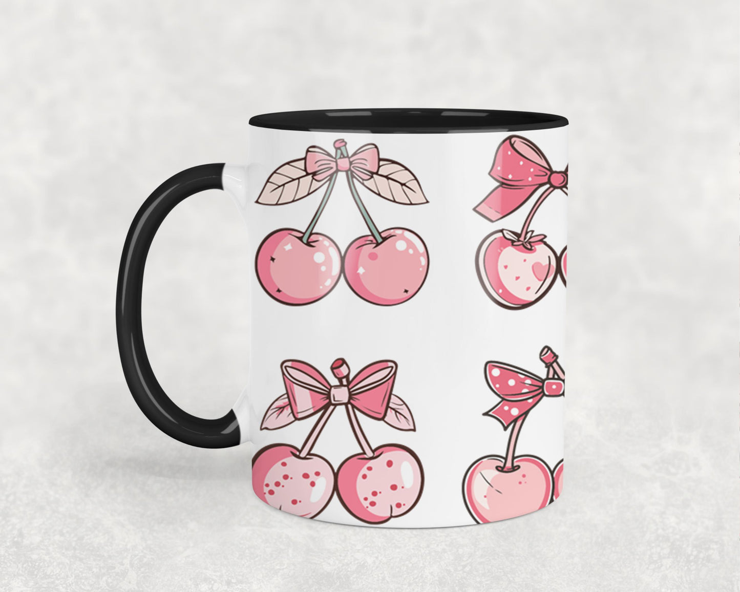 Pink Bow-9994 - mugs