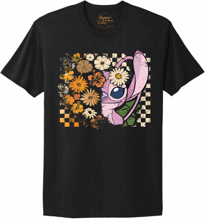 Trick or Treat Pink Alien - t-shirt