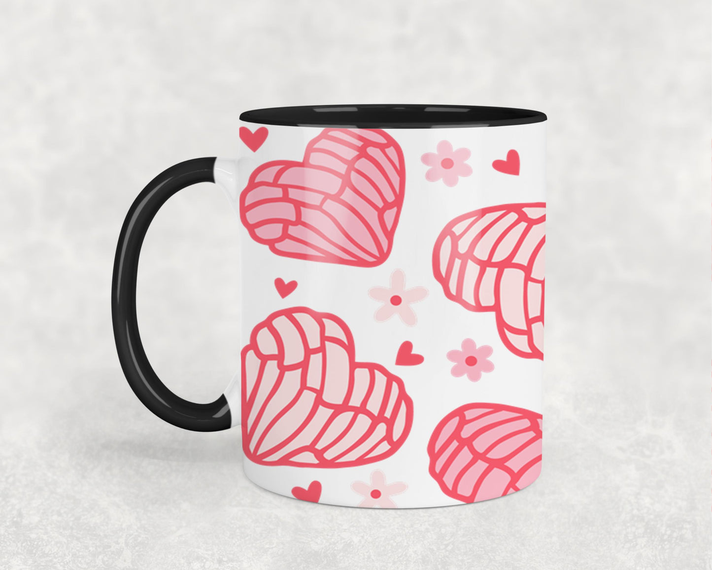 Concha Heart-10098 - mugs