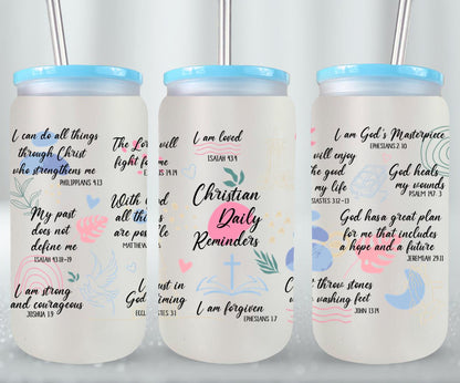Christian Daily Reminders-10193 - glass can