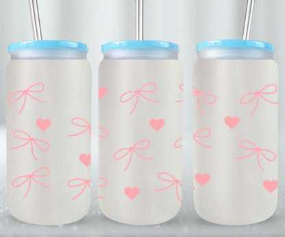 Heart Coquette-10256 - glass can