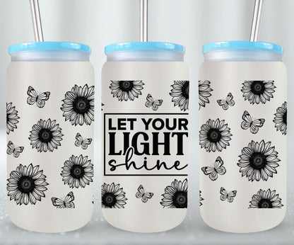 Let Your Light Shine-9900 - glass can