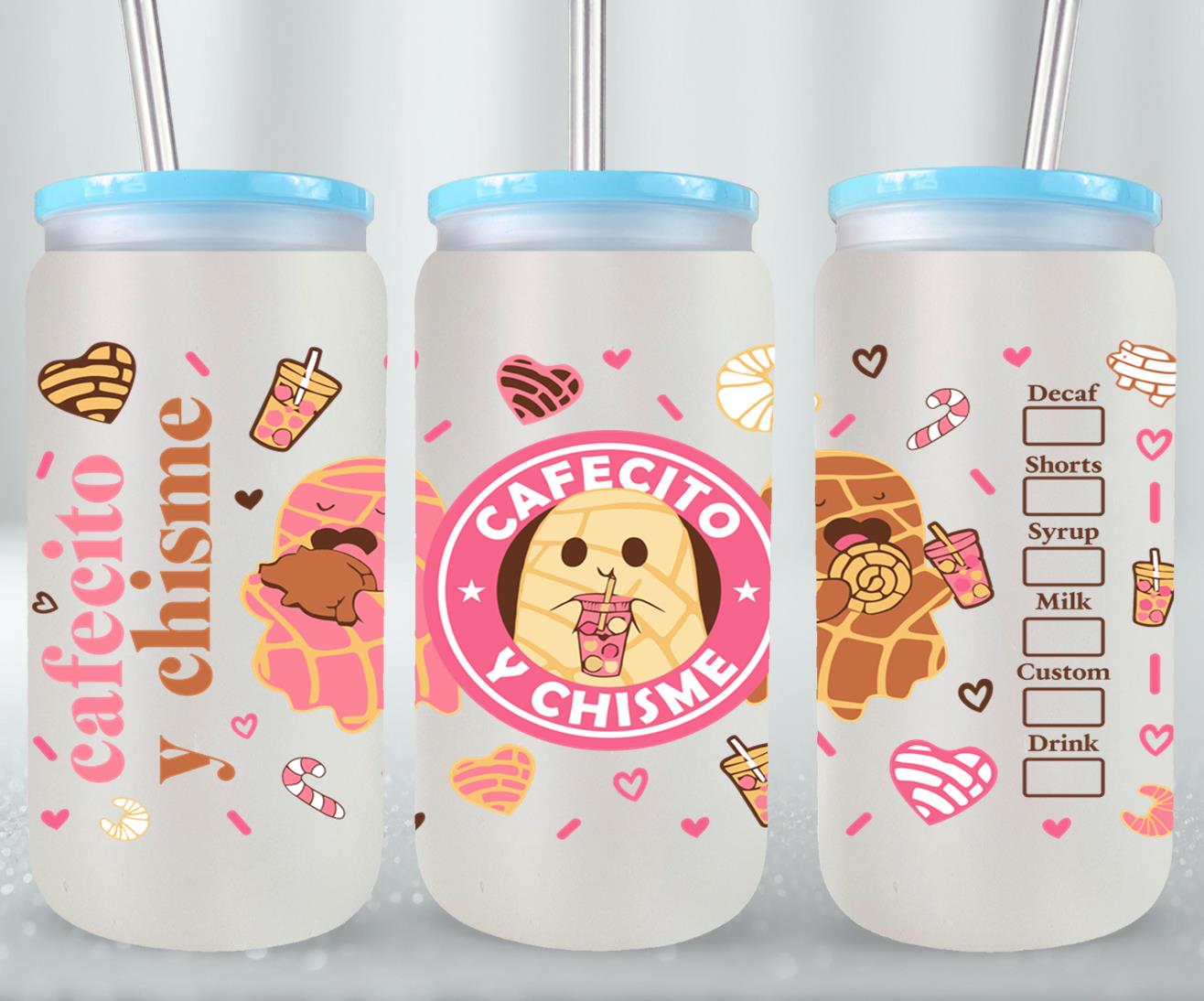 Cafecito y Chisme Halloween-10034 - glass can