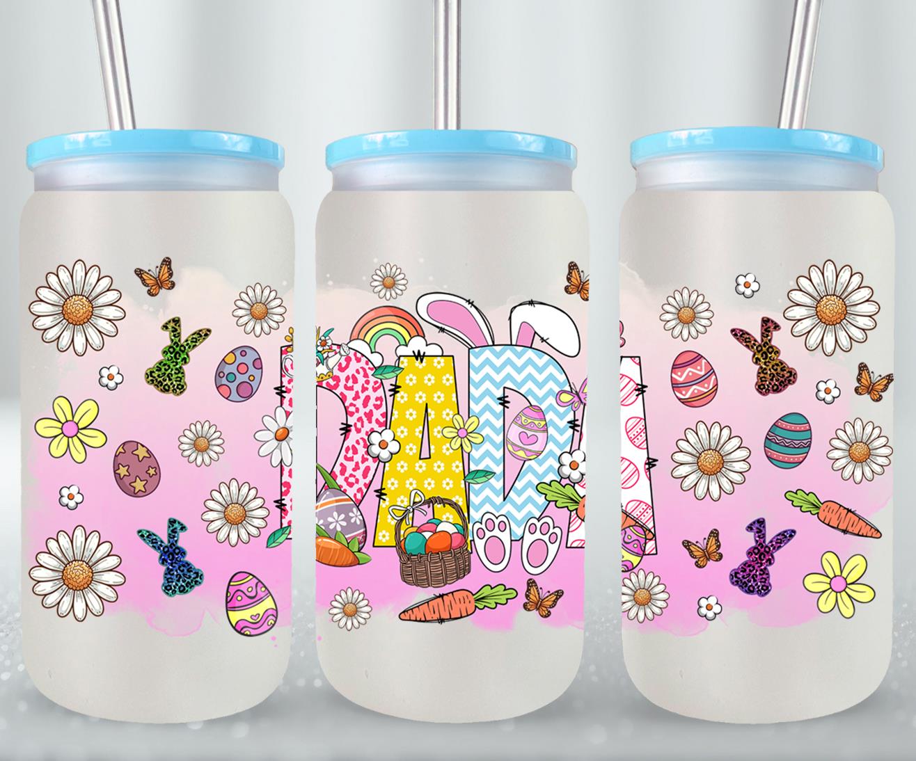 Dada Easter Day-10320 - glass can