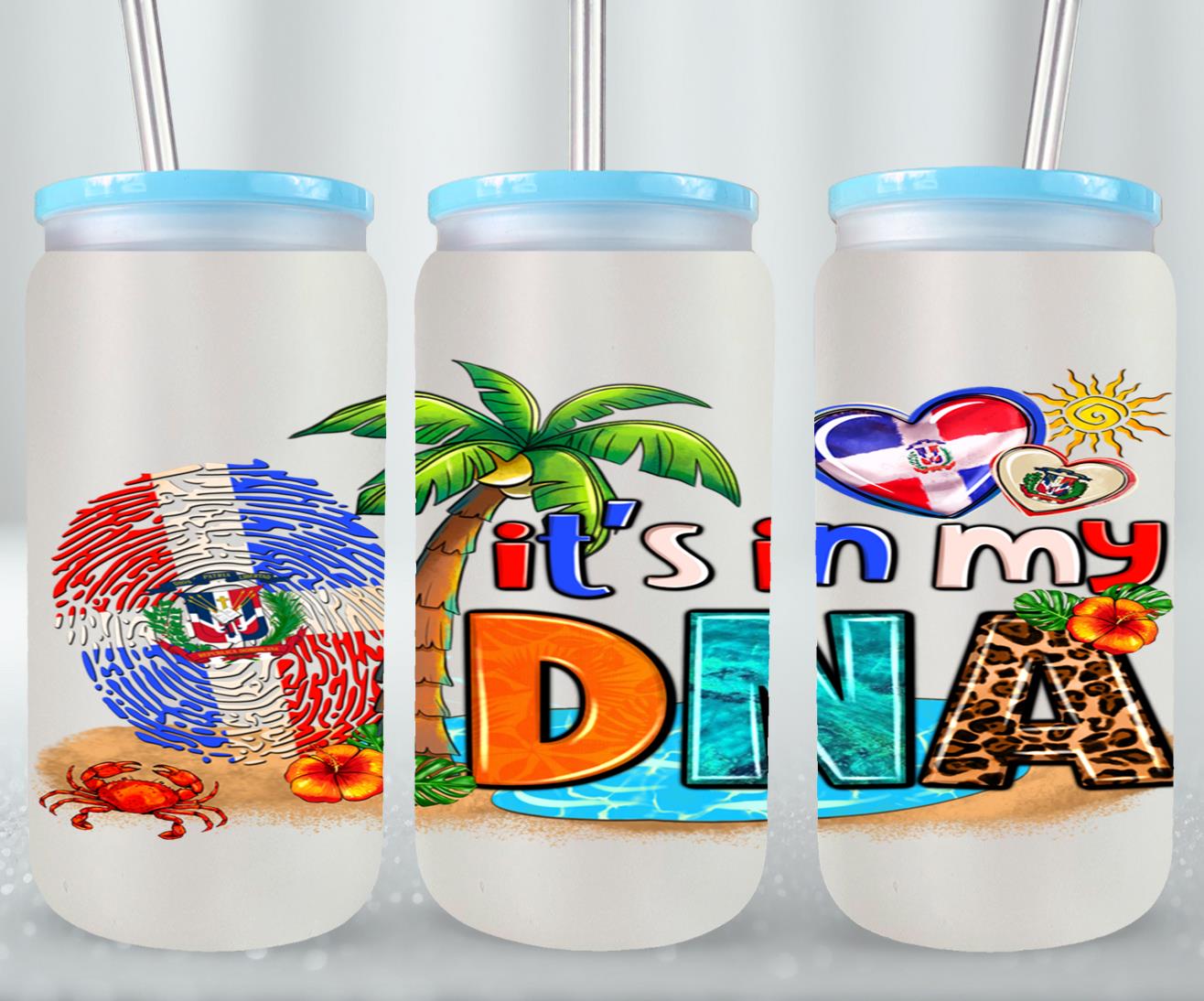 Its in My DNA-10239 - glass can