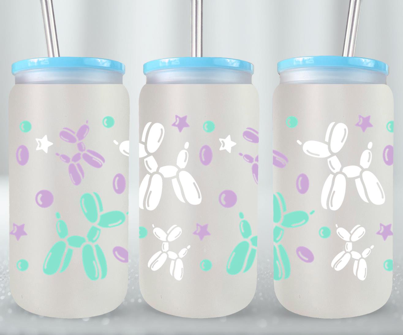 Ballon Dog-9965 - glass can