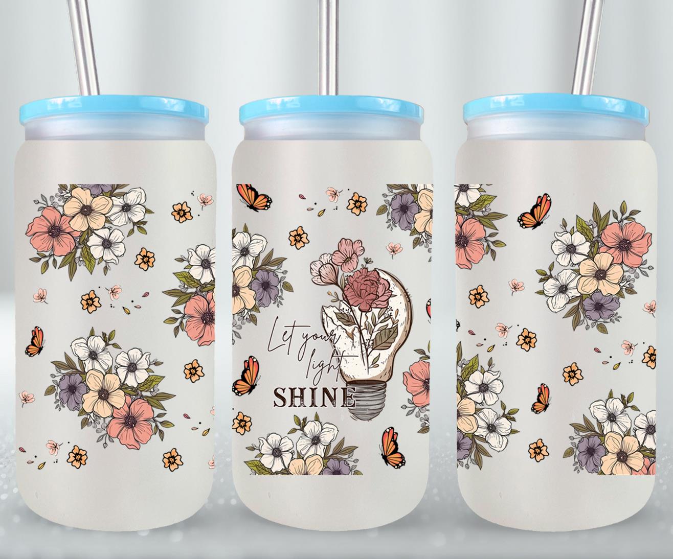 Let Your Light Shine-9901 - glass can