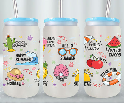 Happy Summer-10685 - glass can