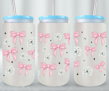 Flower Coquette-10252 - glass can