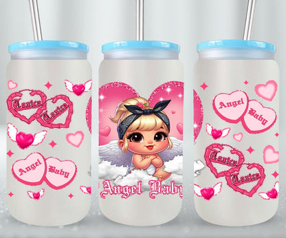 Angel Baby-10116 - glass can