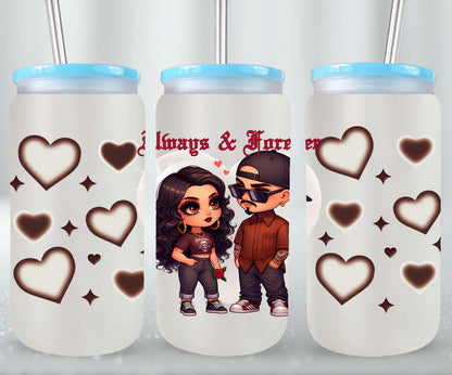 Always and Forever-10112 - glass can