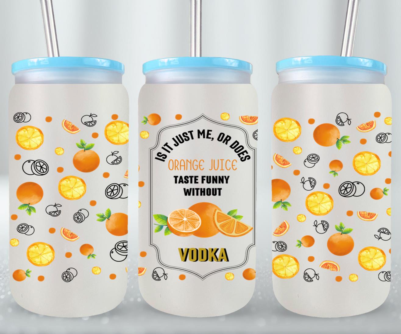 Orange Juice + Vodka-10272 - glass can
