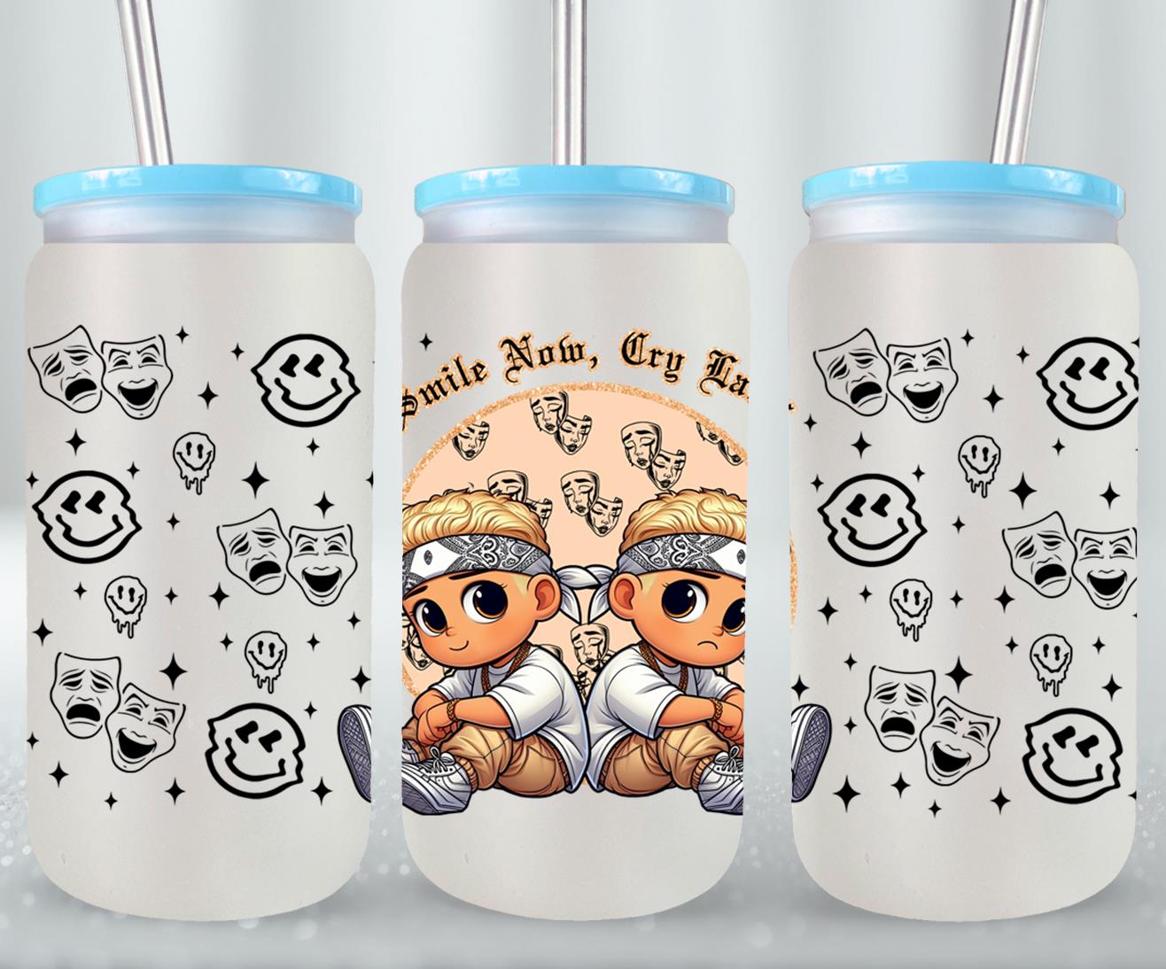 Smile Now Cry Later-10169 - glass can
