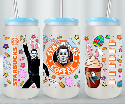 Easter Michael Myers-10339 - glass can