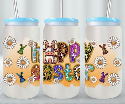 Cow Easter Day-10287 - glass can