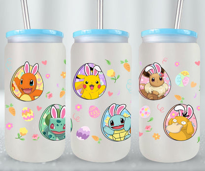 Easter Pokemon-10342 - glass can