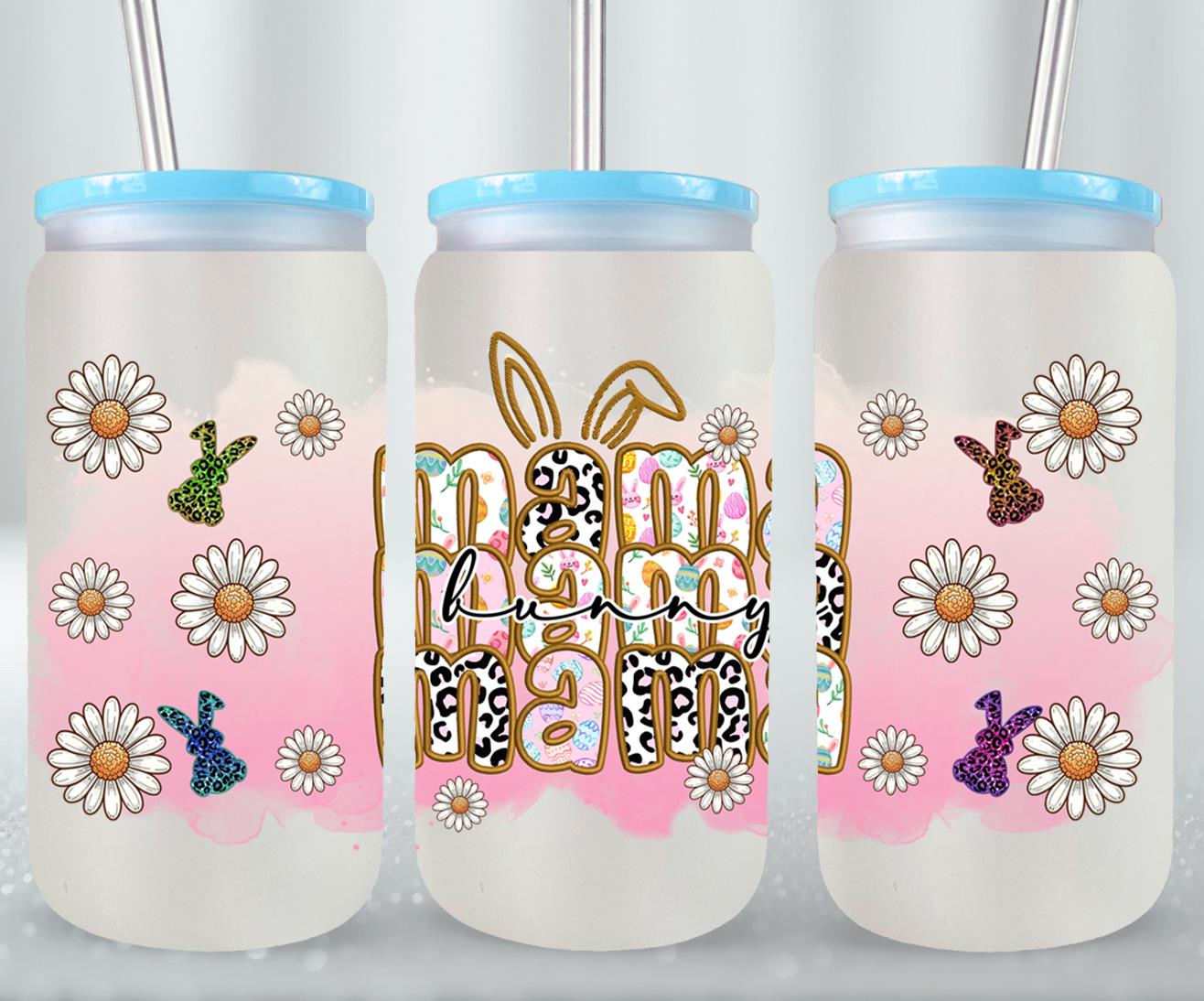 Mama Bunny-10430 - glass can