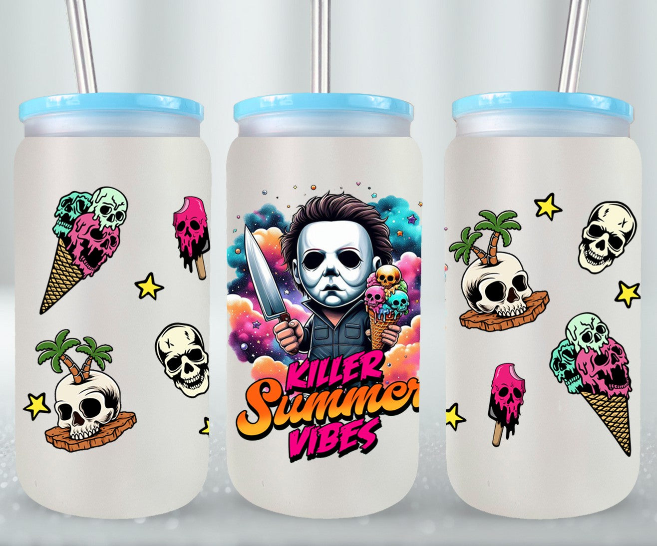 Summer Killer Vibes - glass can