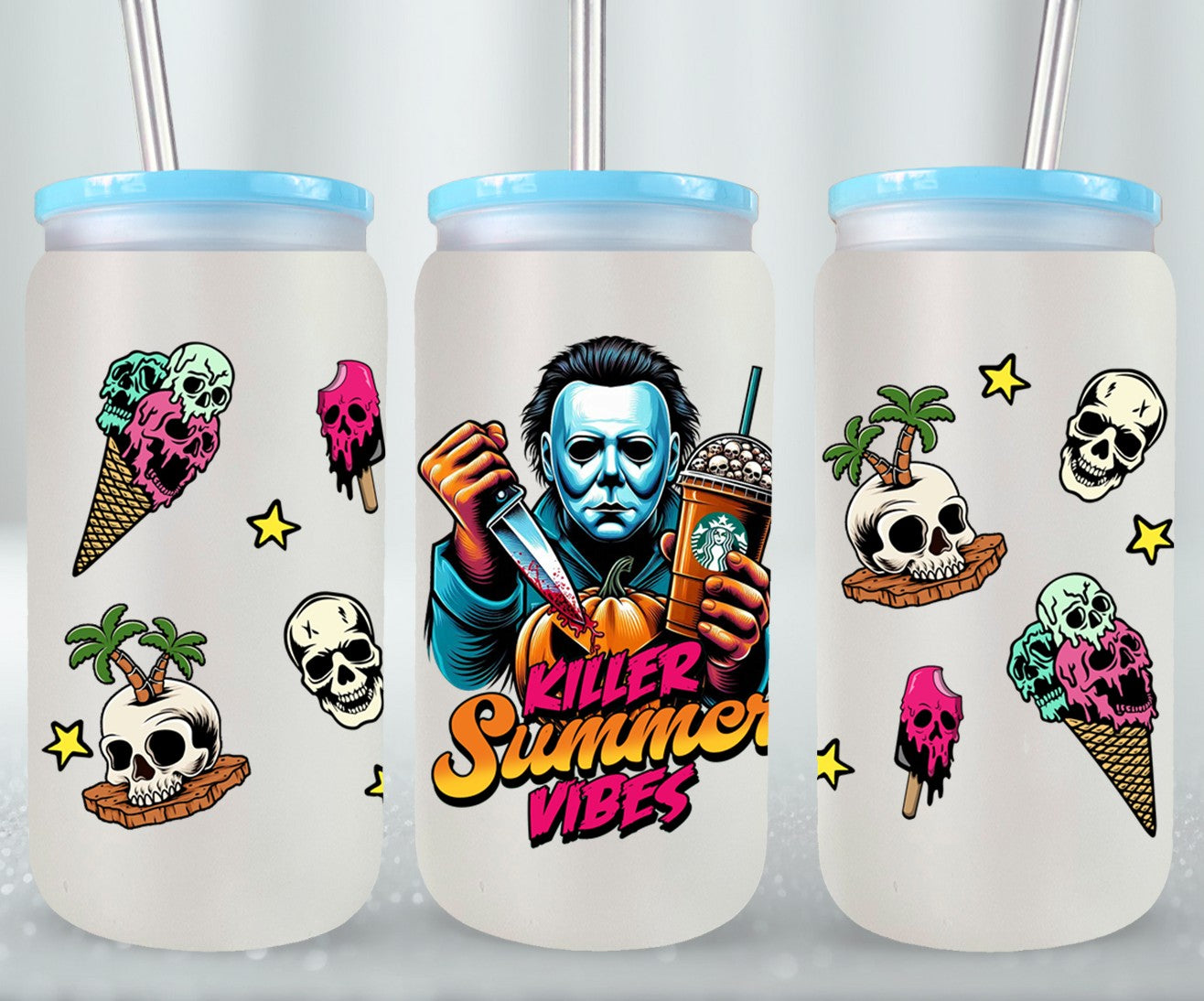 Killer Summer Vibes-10715 - glass can