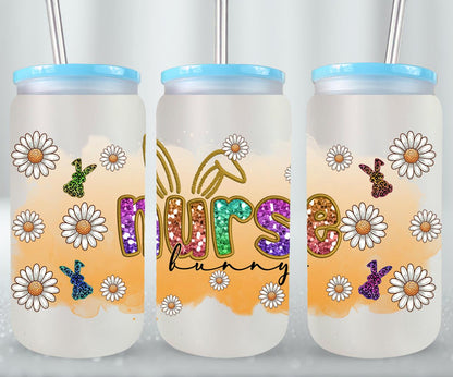 Nurse Bunny-10441 - glass can