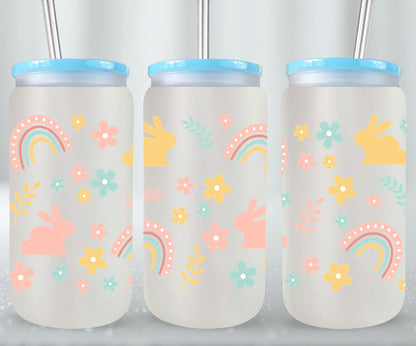 Pastel Easter-10445 - glass can