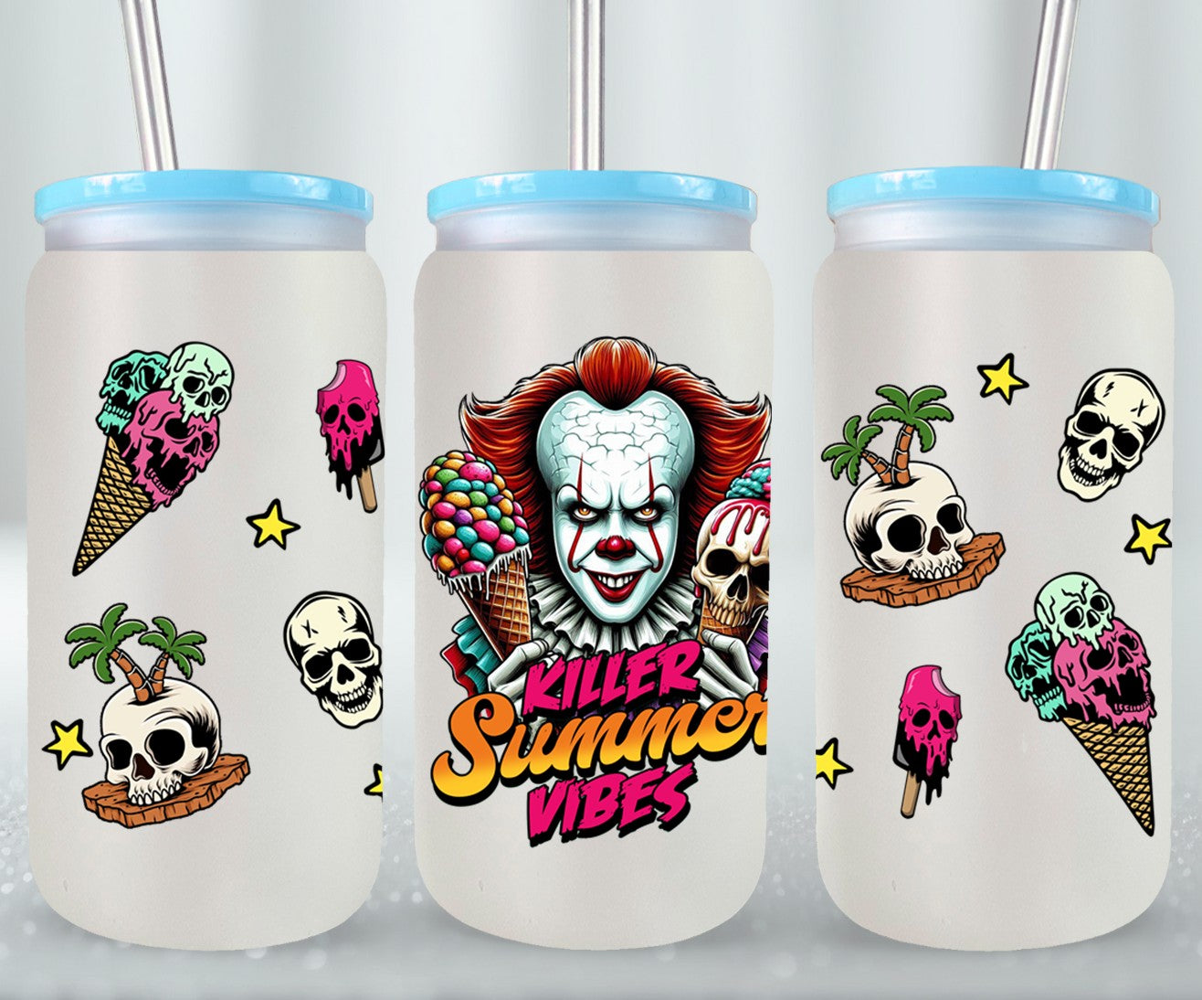 Killer Summer Vibes-10717 - glass can