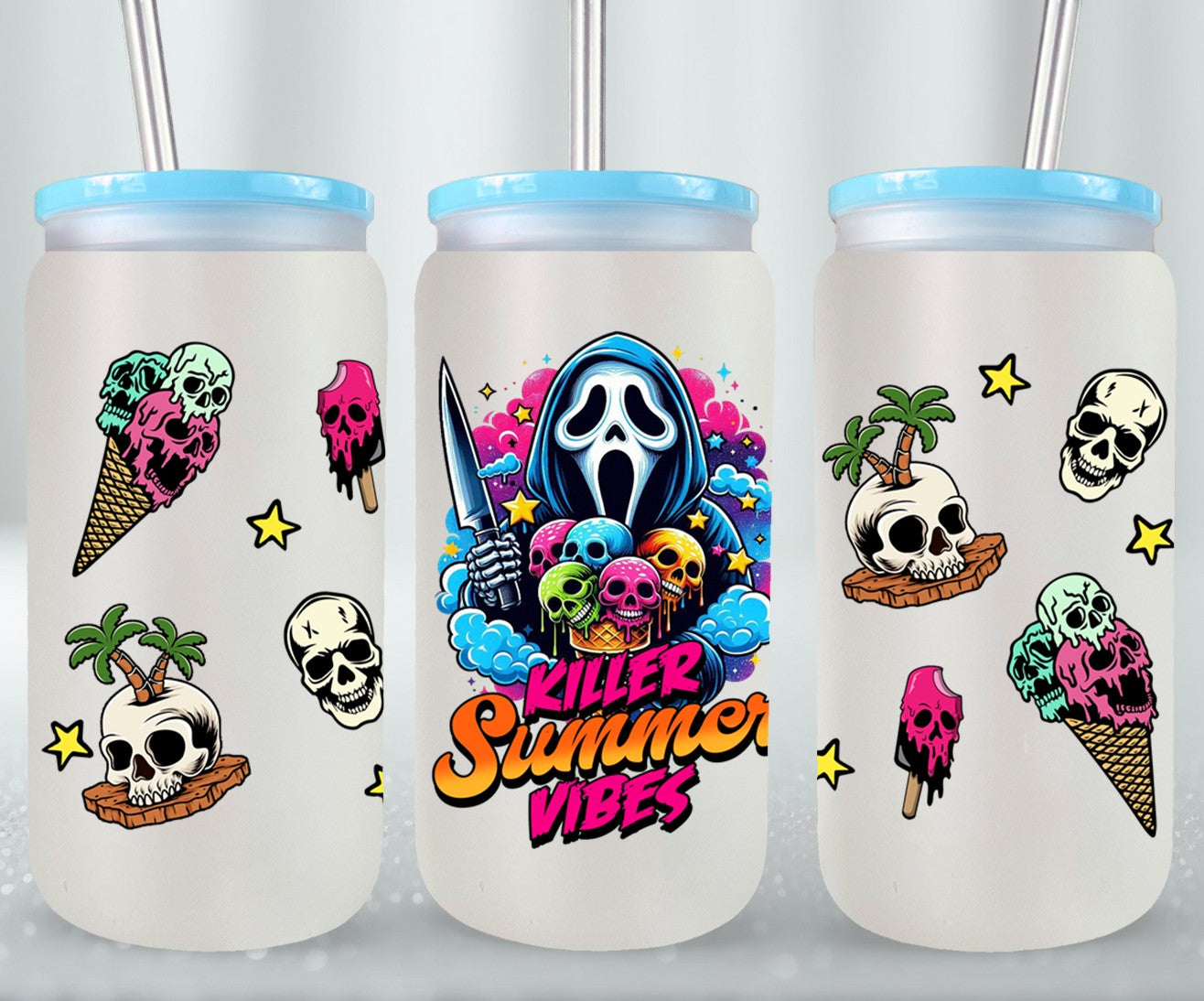 Summer Killer Vibes-10732 - glass can